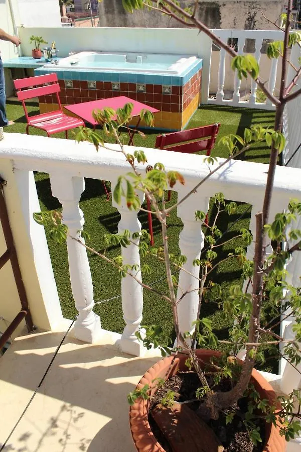 Cancun Guest House 4 Terrace Tub Mexico